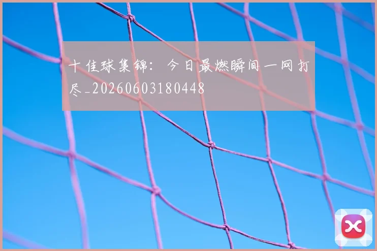 十佳球集锦：今日最燃瞬间一网打尽_20260603180448
